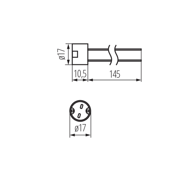 Leuchtmittelfassung (HLDR-GX5.3) für Gx5,3 Sockel